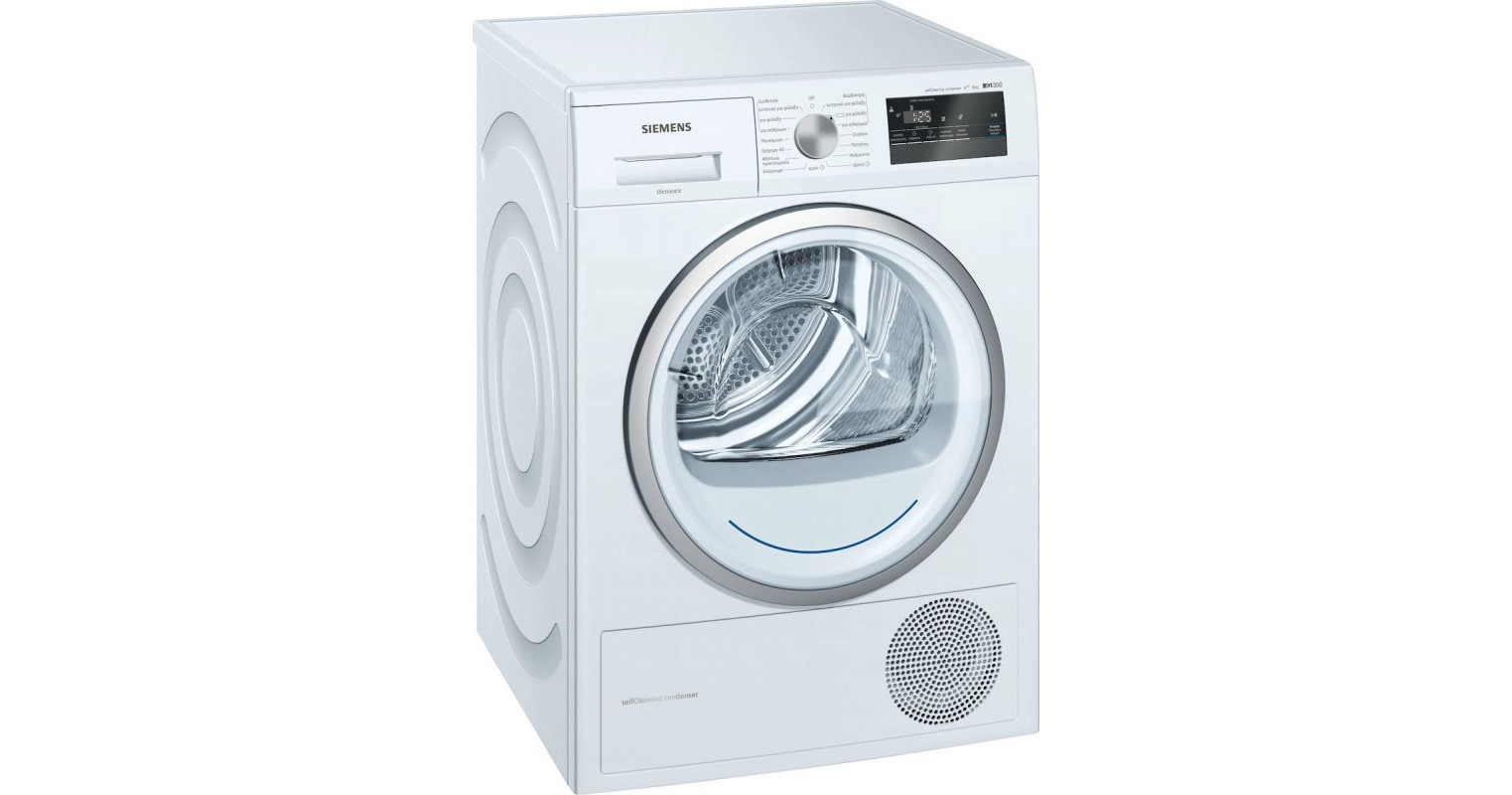 Siemens WT45M268GR Στεγνωτήριο Ρούχων 8kg A++ με Αντλία Θερμότητας