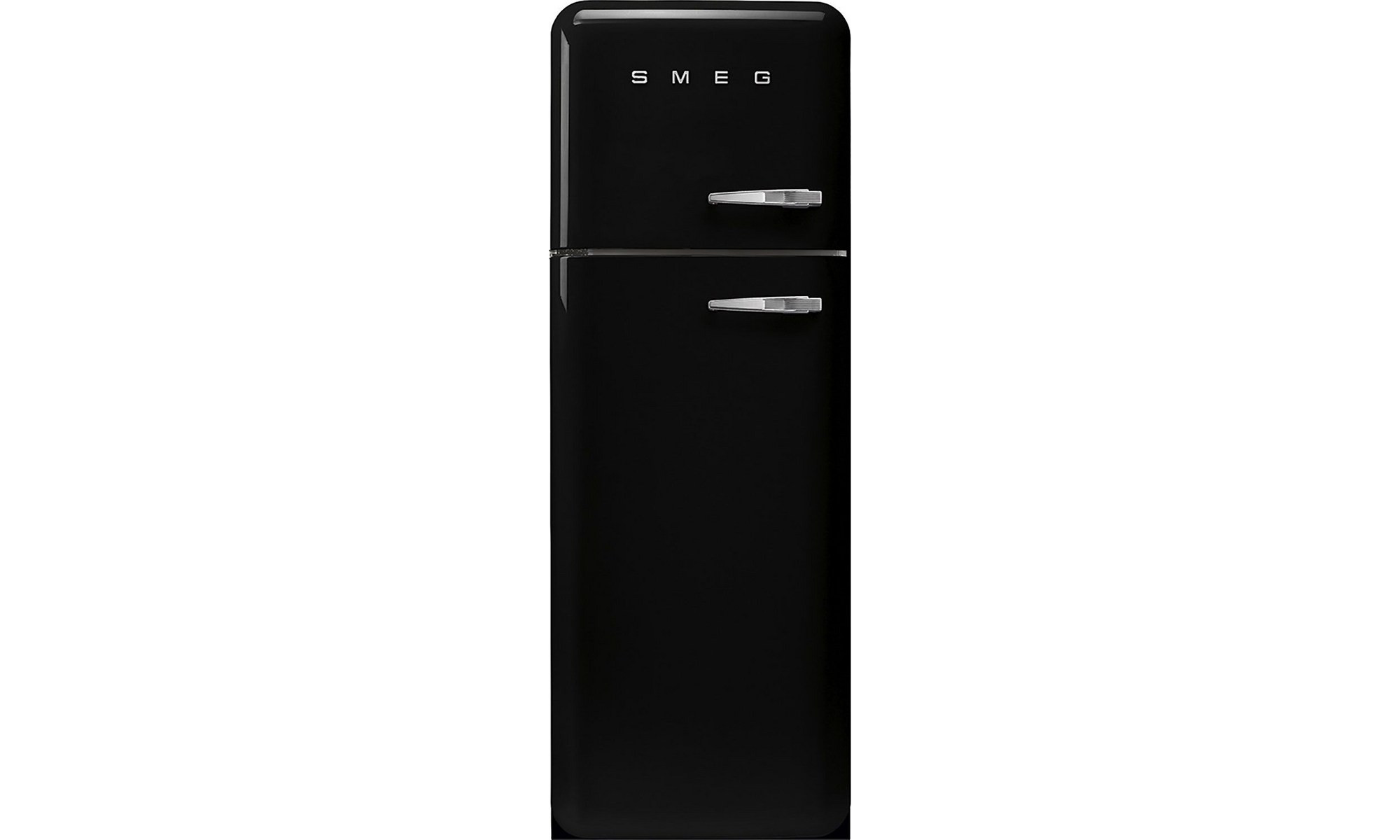 Smeg FAB30LBL5 Retro Δίπορτο Ψυγείο 294lt Υ172xΠ60xΒ72.8cm Μαύρο