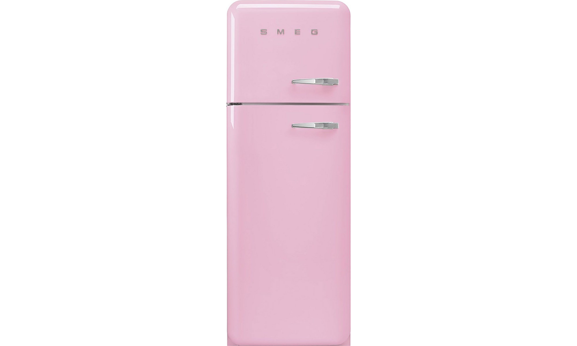 Smeg FAB30LPK5 Retro Δίπορτο Ψυγείο 294lt Υ172xΠ60xΒ72.8cm Ροζ