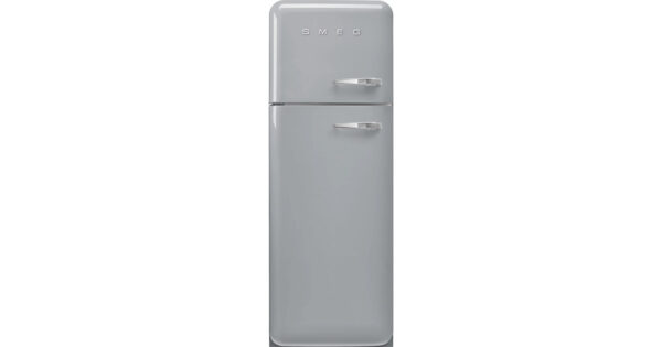 Smeg FAB30LSV5 Retro Δίπορτο Ψυγείο 294lt Υ172cmxΠ60cmxΒ72.8cm Inox