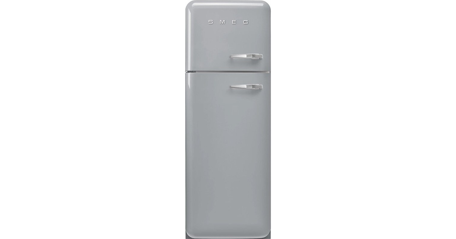 Smeg FAB30LSV5 Retro Δίπορτο Ψυγείο 294lt Υ172cmxΠ60cmxΒ72.8cm Inox