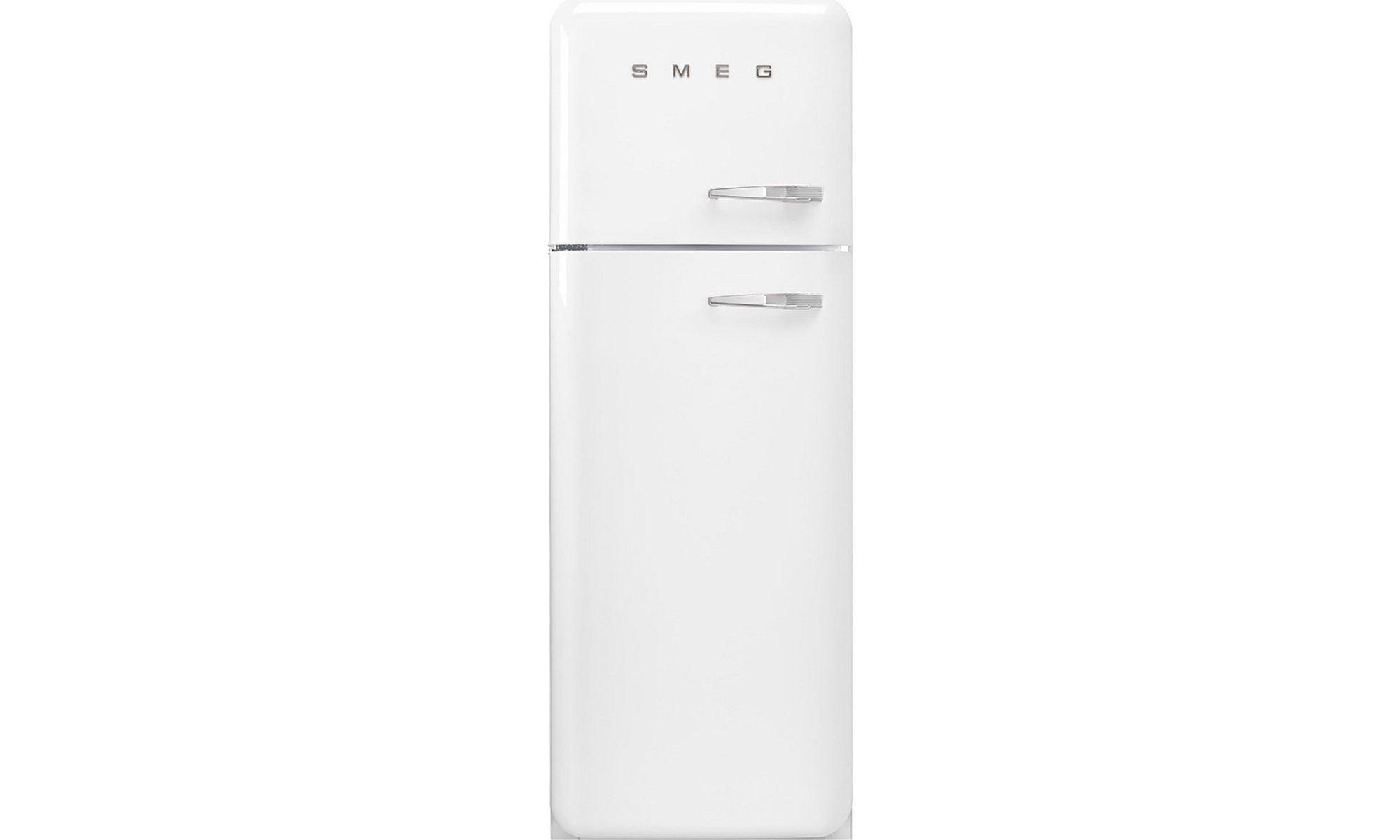 Smeg FAB30LWH5 Retro Δίπορτο Ψυγείο 294lt Υ172xΠ60xΒ72.8cm Λευκό