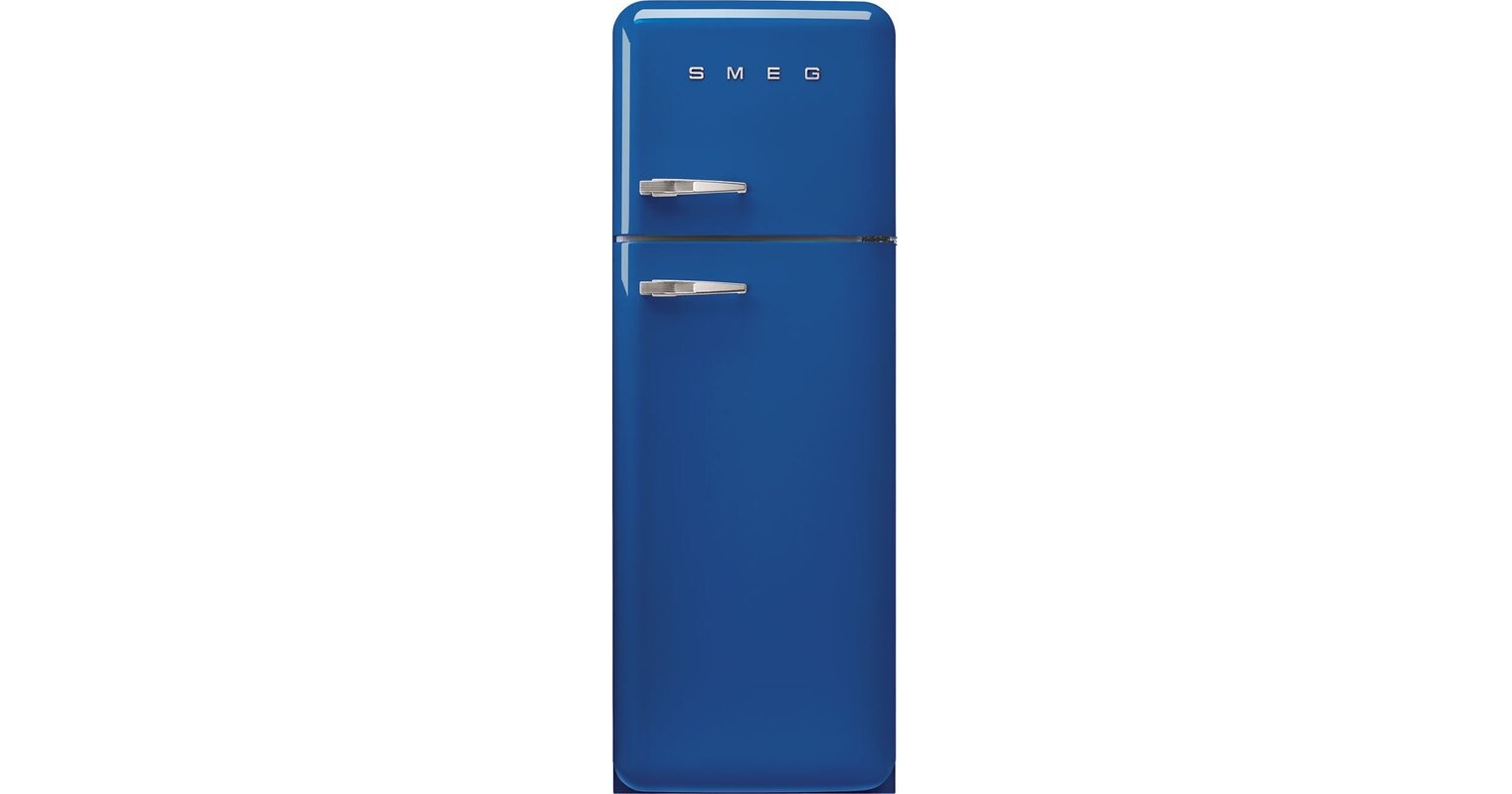 Smeg FAB30RBE5 Retro Δίπορτο Ψυγείο 294lt Υ172xΠ60xΒ72.8cm Μπλε