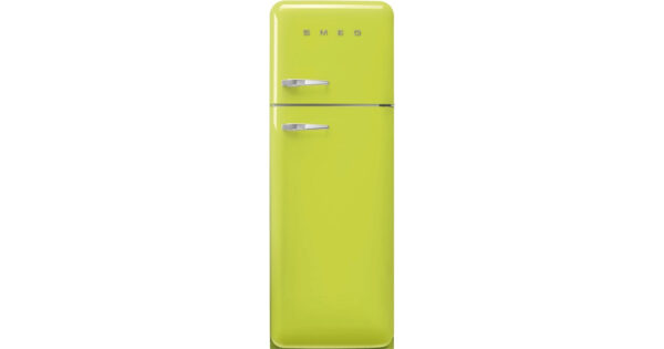 Smeg FAB30RLI5 Retro Δίπορτο Ψυγείο 294lt Υ172xΠ60xΒ72.8cm Πράσινο