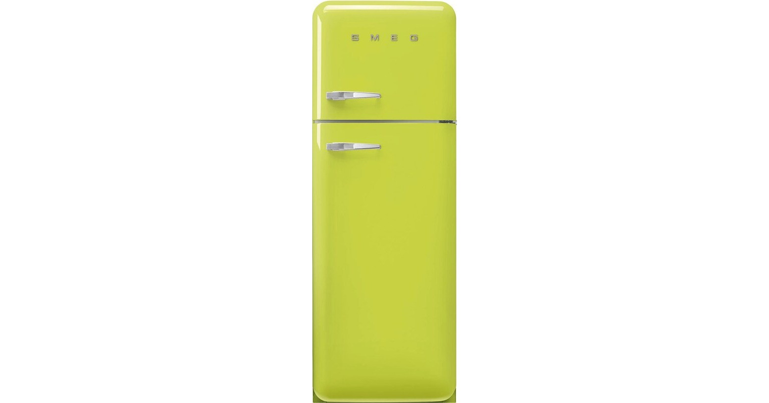 Smeg FAB30RLI5 Retro Δίπορτο Ψυγείο 294lt Υ172xΠ60xΒ72.8cm Πράσινο