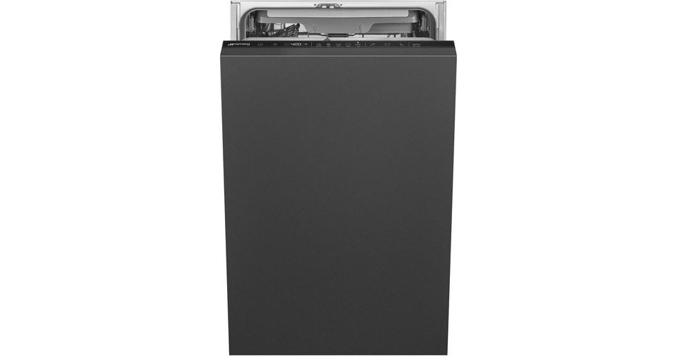 Smeg ST4533IN Εντοιχιζόμενο Πλυντήριο Πιάτων 44.6cm για 10 Σερβίτσια Μαύρο