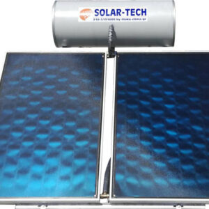 Solar-Tech Ηλιακός Θερμοσίφωνας 300lt 4m² Glass Τριπλής Ενέργειας