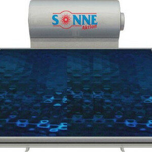 Sonne Aktion Atlas Glass 160lt 2.29m² Διπλής Ενέργειας Οριζόντιος