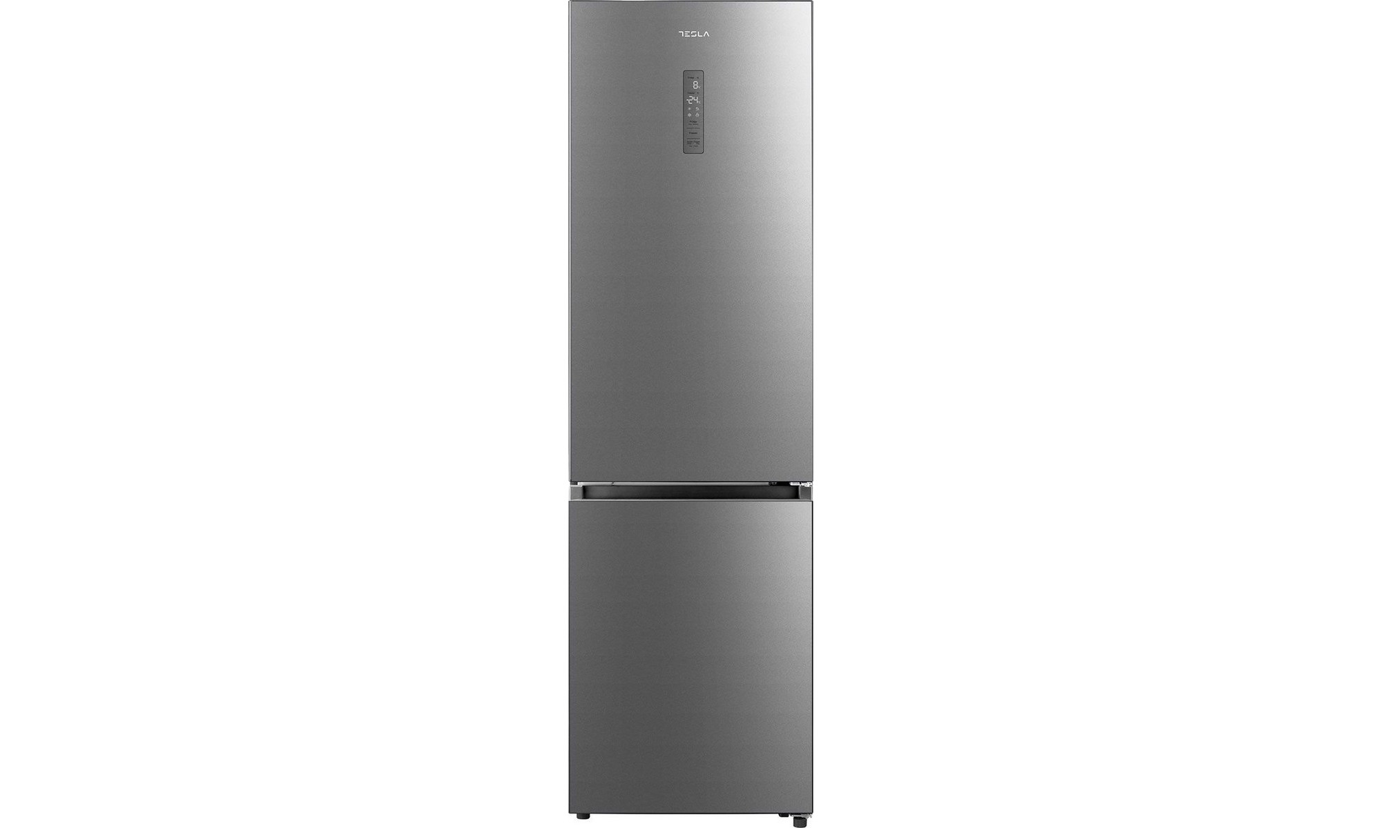 Tesla RC3800FMX Ψυγειοκαταψύκτης 378lt Full No Frost Υ201cmxΠ59.5cmxΒ66cm Inox New Model 2024