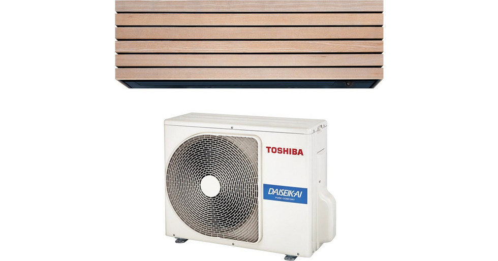 Toshiba Daiseikai 10 Wood RAS-10S4AVPG-E/RAS-B10S4KVDG-E Κλιματιστικό 9000 BTU