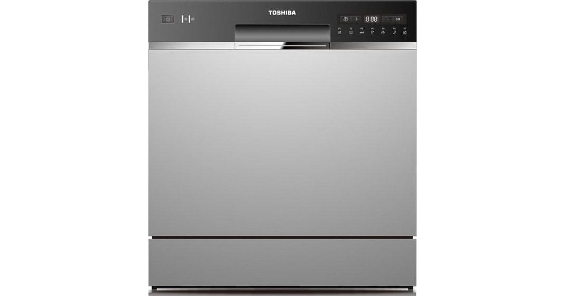 Toshiba DW-08T2EES Πλυντήριο Πιάτων 55cm για 8 Σερβίτσια