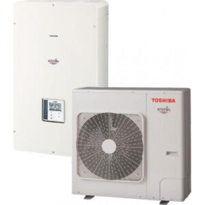 Toshiba Estia HWT-1101H8W-E/HWT-1101XWHM3W-E Αντλία Θερμότητας 11kW Τριφασική Split