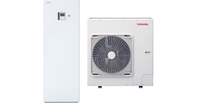 Toshiba Estia HWT-1101HRW-E/HWT-1101F21SM3W-E Αντλία Θερμότητας 11kW Μονοφασική