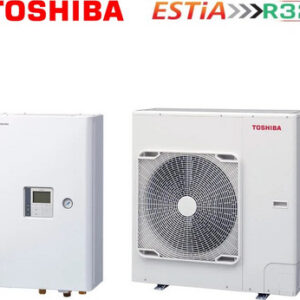 Toshiba Estia HWT-1101HW-E/HWT-1101XWHT9W-E Αντλία Θερμότητας 9kW Τριφασική