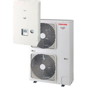 Toshiba Estia HWT-1401H8W-E/HWT-1401XWHT9W-E Αντλία Θερμότητας 14kW Τριφασική