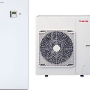 Toshiba Estia HWT-801HRW-E/HWT-1101XWHM3W-E Αντλία Θερμότητας 8kW Μονοφασική