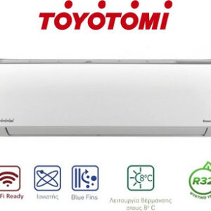Toyotomi Kenzo KTN22/KTG22-09R32 Κλιματιστικό Inverter 9000 BTU A++/A+++ με Ιονιστή και Wi-Fi