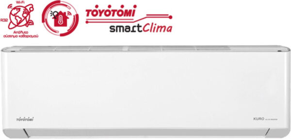 Toyotomi Kuro TKN/TKG-635R32 Κλιματιστικό Inverter 12000 BTU A+++/A+++ με Ιονιστή και Wi-Fi