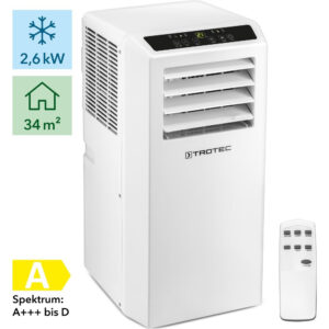 Trotec PAC-2610-S Φορητό Κλιματιστικό Ψύξης 9000 BTU