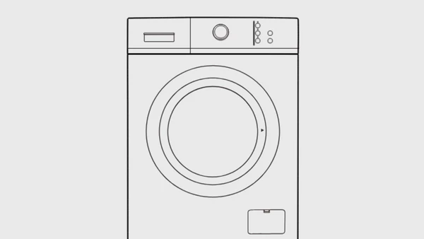 United UWM-6104 Πλυντήριο Ρούχων 6kg 1000 Στροφών