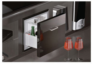 Vitrifrigo TD45 Εντοιχιζόμενο Ψυγείο Mini Bar Υ42xΠ49.5xΒ45.5cm Μαύρο