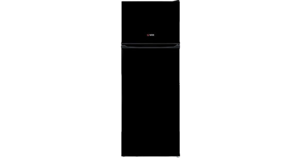 Vox Refrigerator KG 2500 BE KG2500 Δίπορτο Ψυγείο 213lt Υ145cmxΠ54cmxΒ57cm Inox