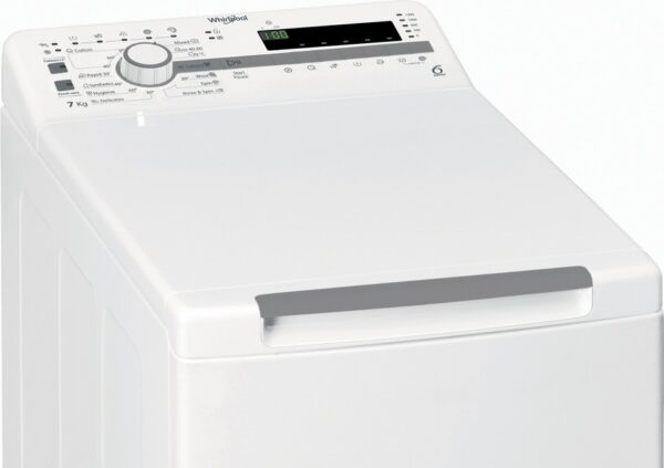 Whirlpool EELT 7120 EU Πλυντήριο Ρούχων Άνω Φόρτωσης 7kg 1200 Στροφών