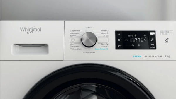 Whirlpool FFB 7238 BV EE Πλυντήριο Ρούχων 7kg 1200 Στροφών