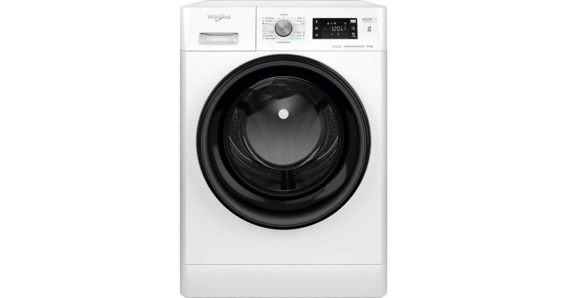 Whirlpool FFB 8248 BV EE Πλυντήριο Ρούχων 8kg 1200 Στροφών