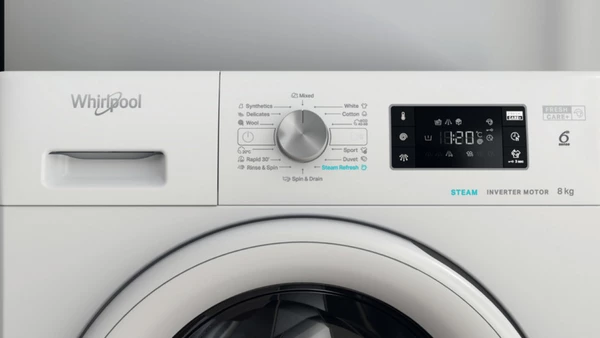 Whirlpool FFB 8258 WV EE Πλυντήριο Ρούχων 8kg 1200 Στροφών