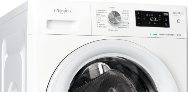 Whirlpool FFB 8258 WV EE Πλυντήριο Ρούχων 8kg 1200 Στροφών