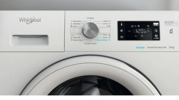 Whirlpool FFB 9448 WV Πλυντήριο Ρούχων 9kg 1400 Στροφών