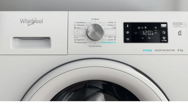 Whirlpool FFB 9448 WV Πλυντήριο Ρούχων 9kg 1400 Στροφών