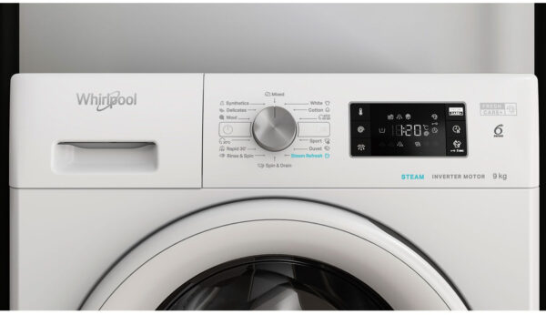 Whirlpool FFB 9458 WV EE Πλυντήριο Ρούχων 9kg 1400 Στροφών