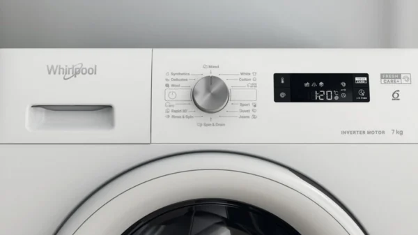 Whirlpool FFS 7238 B EE Πλυντήριο Ρούχων 7kg 1200 Στροφών