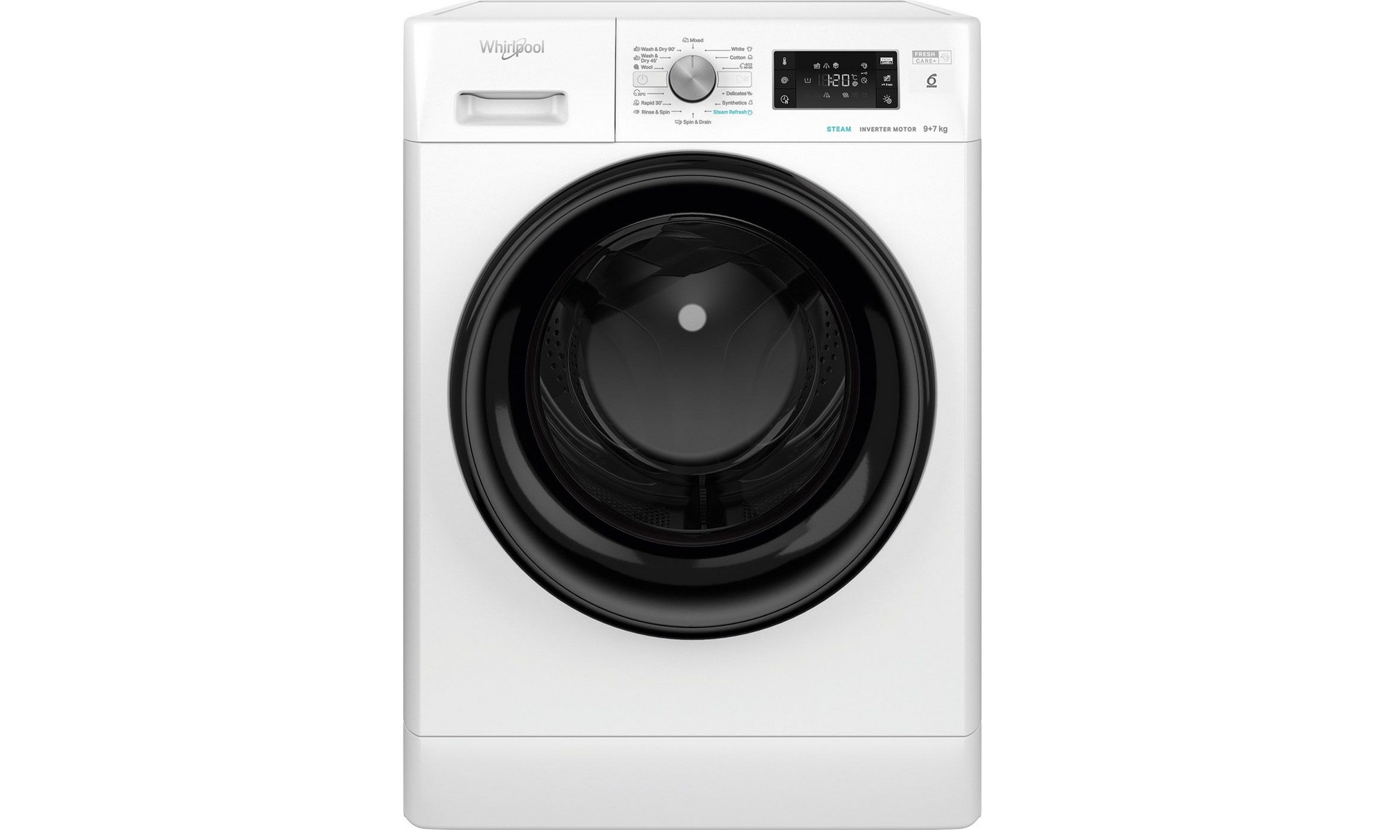 Whirlpool FFWDB 976258 BV EE Πλυντήριο Στεγνωτήριο Ρούχων 9kg / 7kg Ατμού 1600 Στροφές