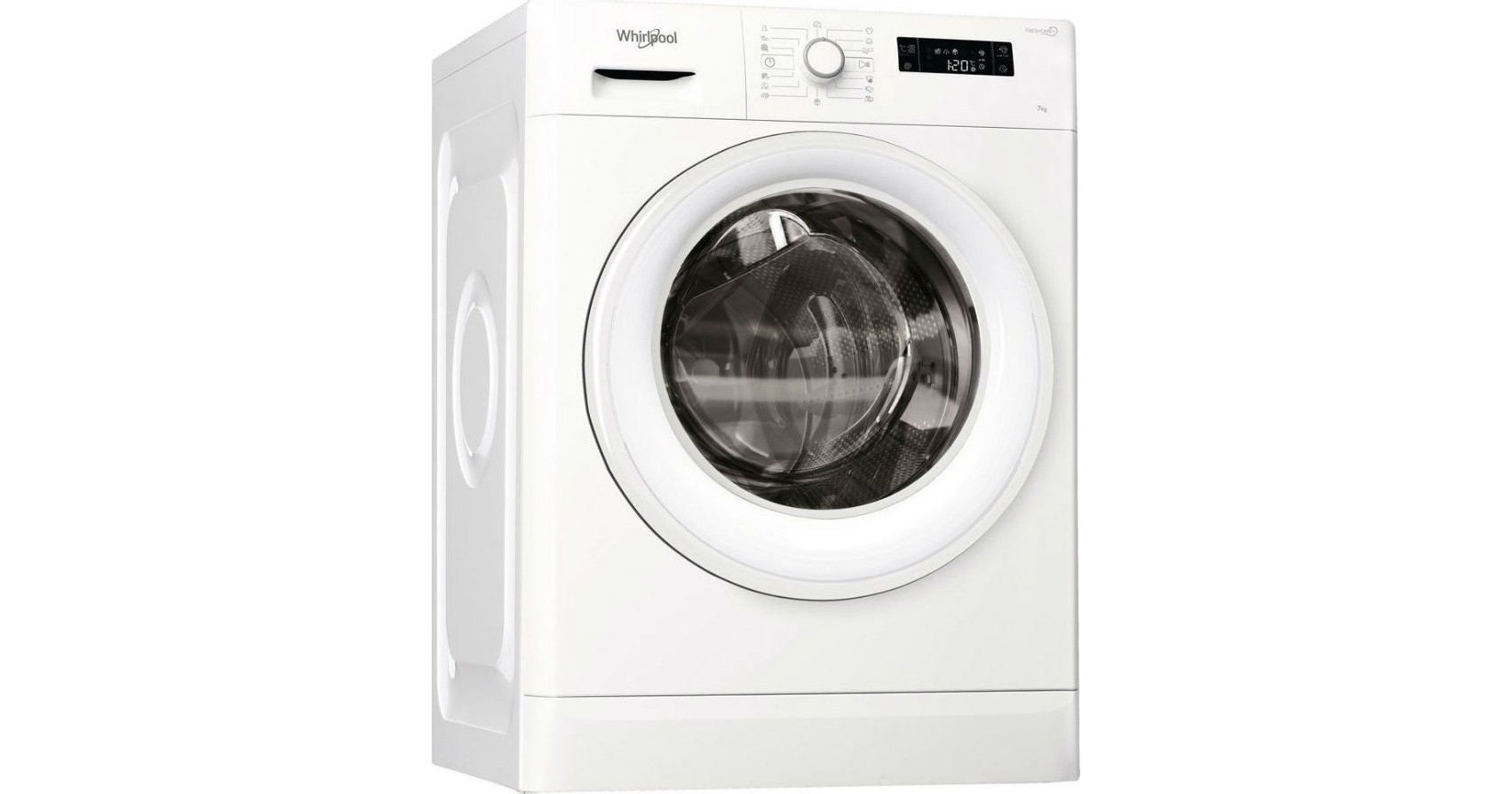 Whirlpool FWF71483W EU Πλυντήριο Ρούχων 7kg 1400 Στροφών