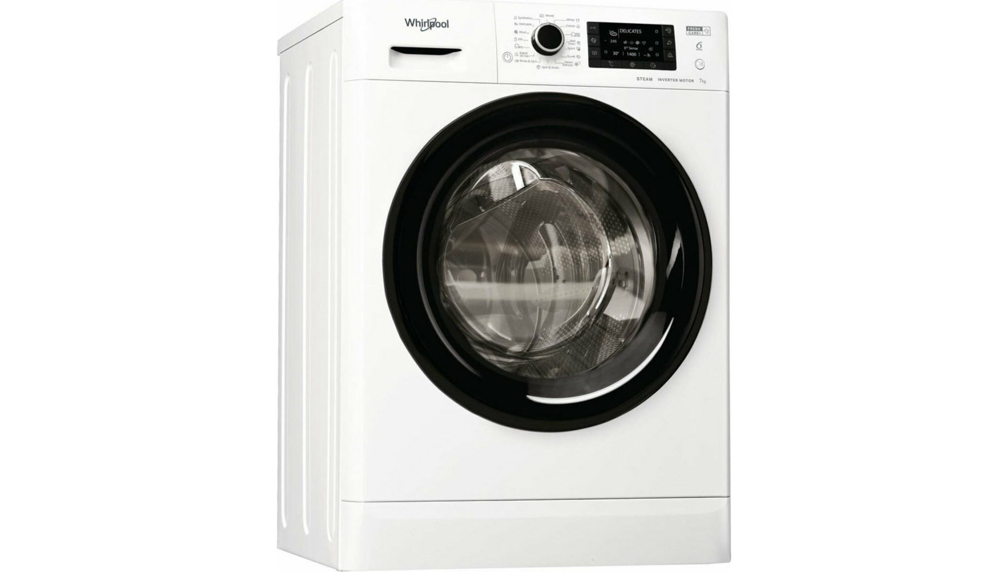 Whirlpool FWSD 71283BV EE N Πλυντήριο Ρούχων 7kg 1200 Στροφών