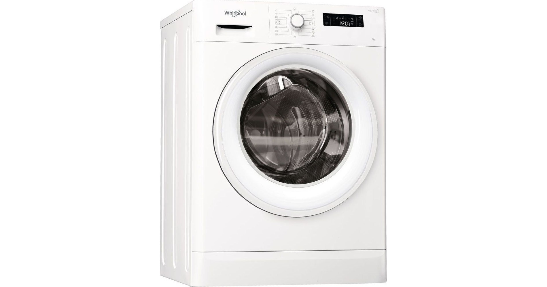 Whirlpool FWSF 61053 W EU Πλυντήριο Ρούχων 6kg 1000 Στροφών