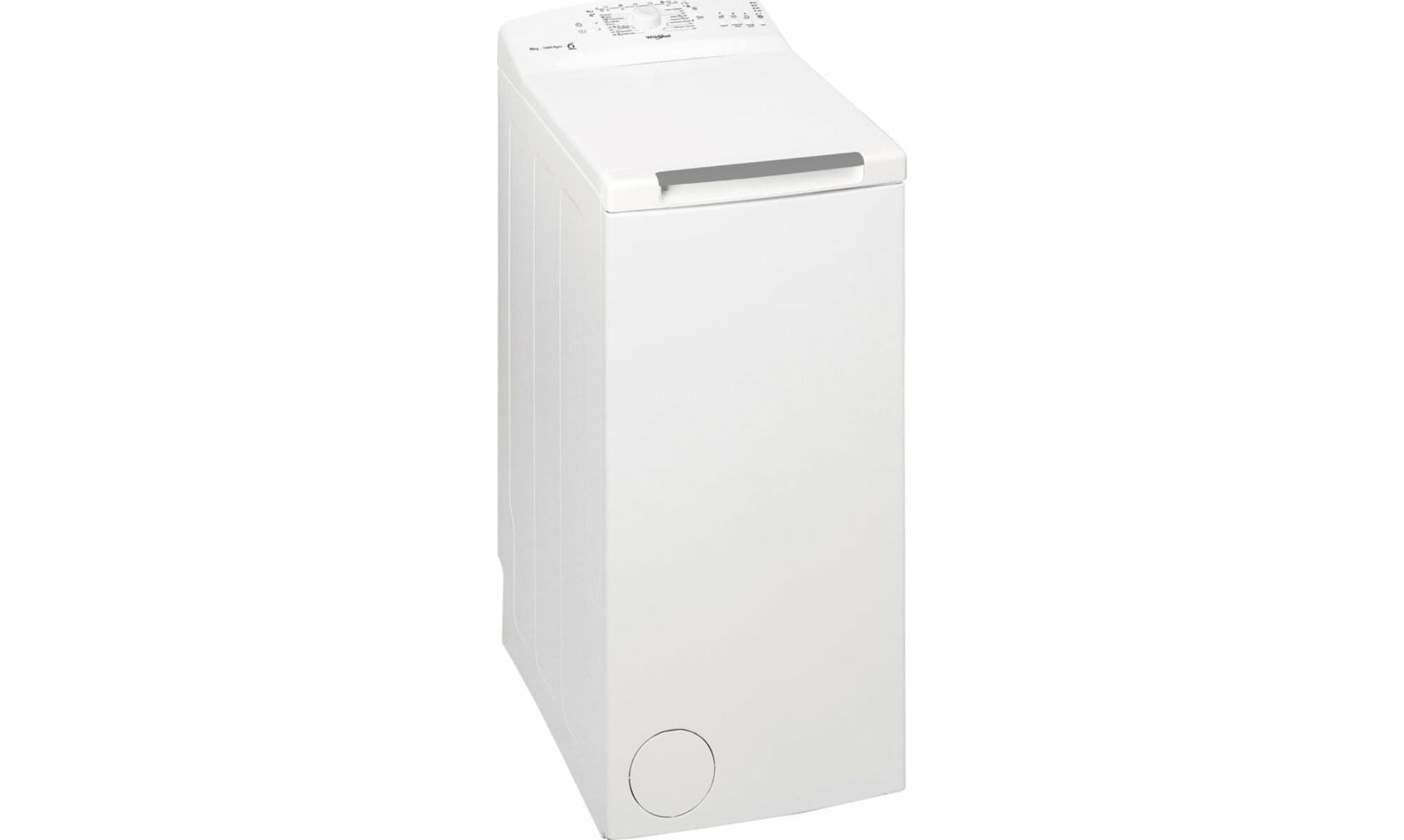 Whirlpool TDLR 6030L Πλυντήριο Ρούχων Άνω Φόρτωσης 6kg 1000 Στροφών