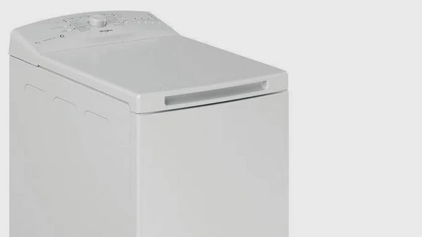 Whirlpool TDLR 6040 L Πλυντήριο Ρούχων Άνω Φόρτωσης 6kg 1000 Στροφών