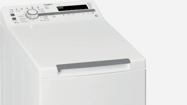 Whirlpool TDLR 6230SS Πλυντήριο Ρούχων Άνω Φόρτωσης 6kg 1200 Στροφών