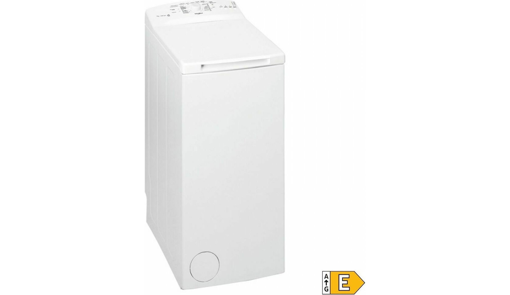 Whirlpool TDLR 7220LS SP/N Πλυντήριο Ρούχων Άνω Φόρτωσης 7kg 1200 Στροφών