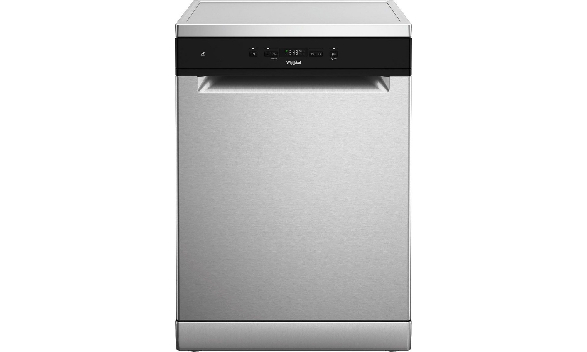 Whirlpool W2F HD624X Ελεύθερο Πλυντήριο Πιάτων 60cm για 14 Σερβίτσια Inox