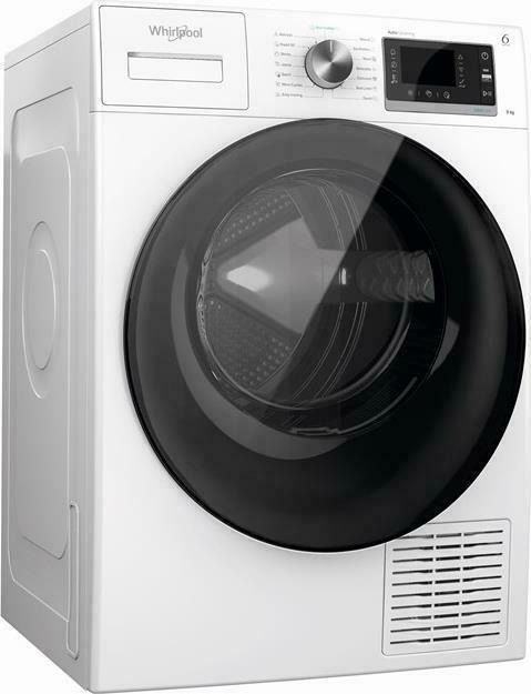 Whirlpool W6 D94WB EE Στεγνωτήριο Ρούχων 9kg A+++ με Αντλία Θερμότητας