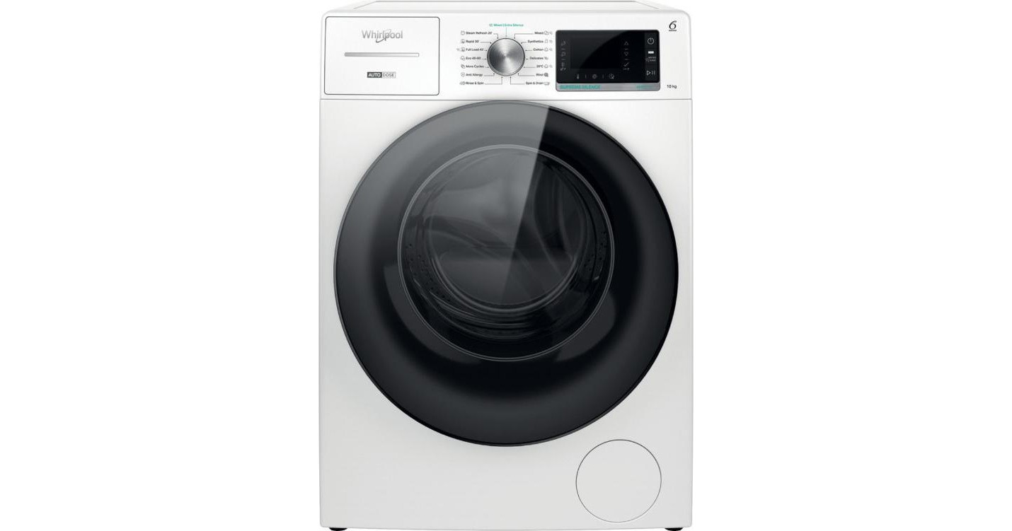 Whirlpool W8 W046WB EE Πλυντήριο Ρούχων 10kg 1400 Στροφών