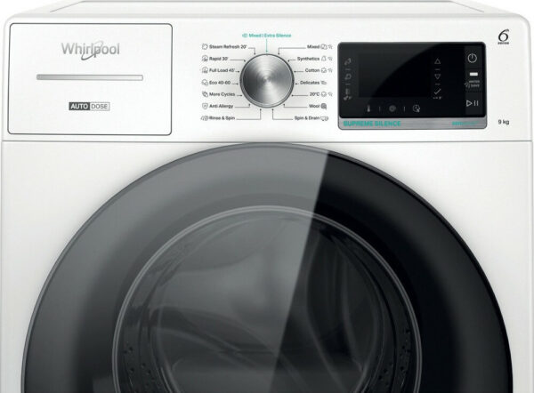 Whirlpool W8 W946WB EE Πλυντήριο Ρούχων 9kg 1400 Στροφών