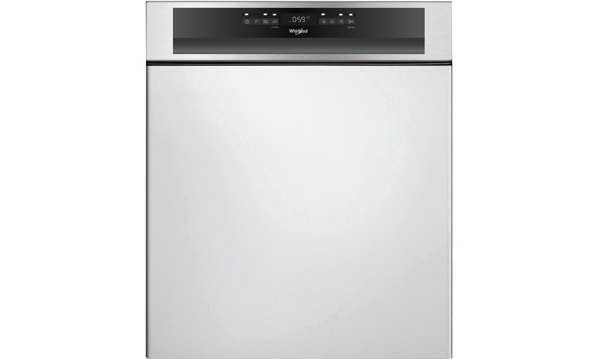 Whirlpool WBO 3033 PL X Εντοιχιζόμενο Πλυντήριο Πιάτων 59.8cm για 14 Σερβίτσια Inox