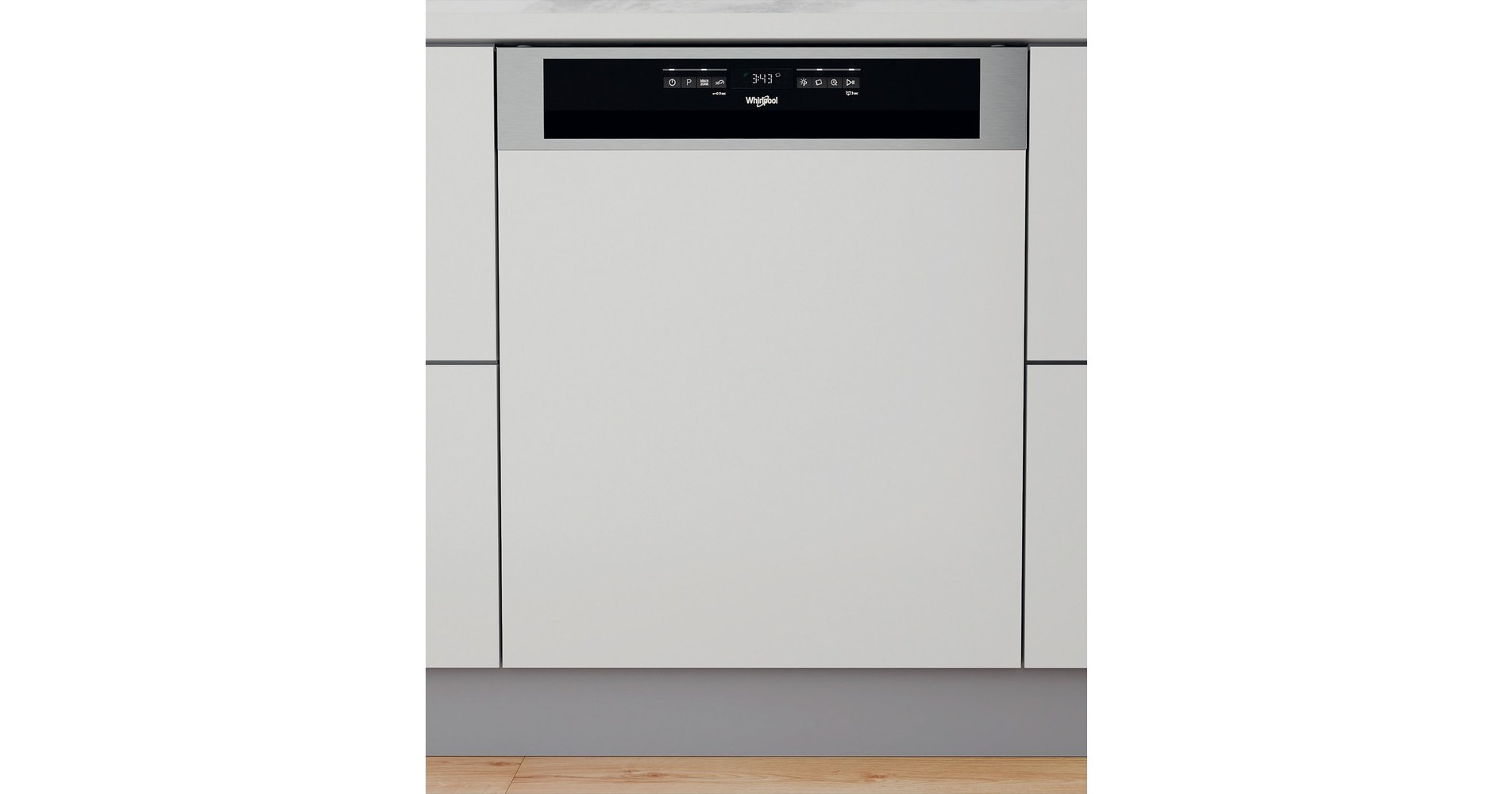 Whirlpool WBO 3O33 PL X Εντοιχιζόμενο Πλυντήριο Πιάτων 59.8cm για 14 Σερβίτσια Λευκό