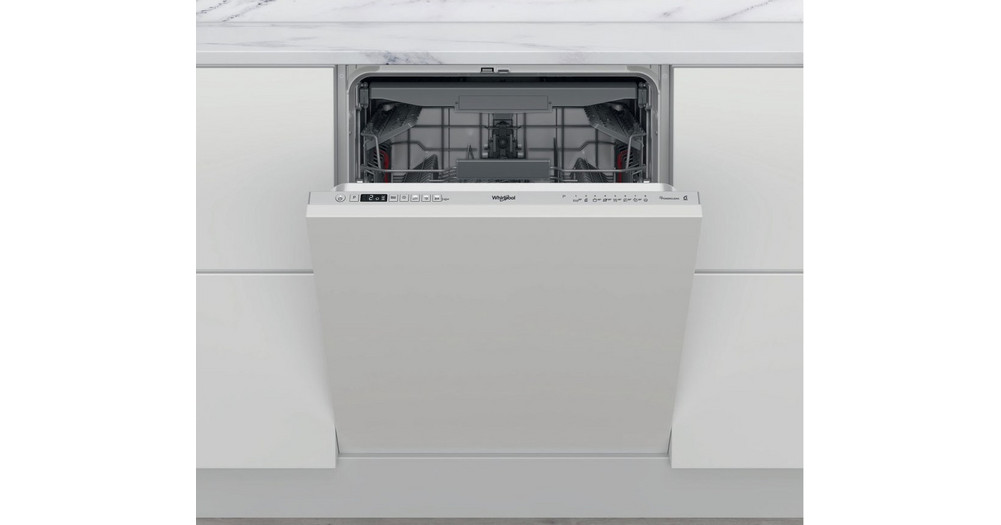 Whirlpool WIC 3C33 PFE Εντοιχιζόμενο Πλυντήριο Πιάτων 59.8cm για 14 Σερβίτσια Λευκό